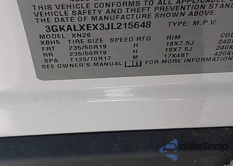 2018 GMC Terrain Denali z USA, uszkodzony, nr VIN 3GKALXEX3JL215648